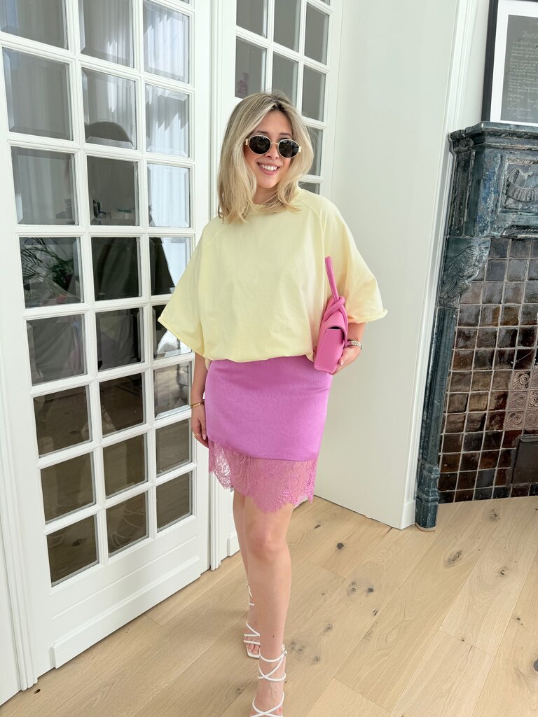 Sylvia skirt pink