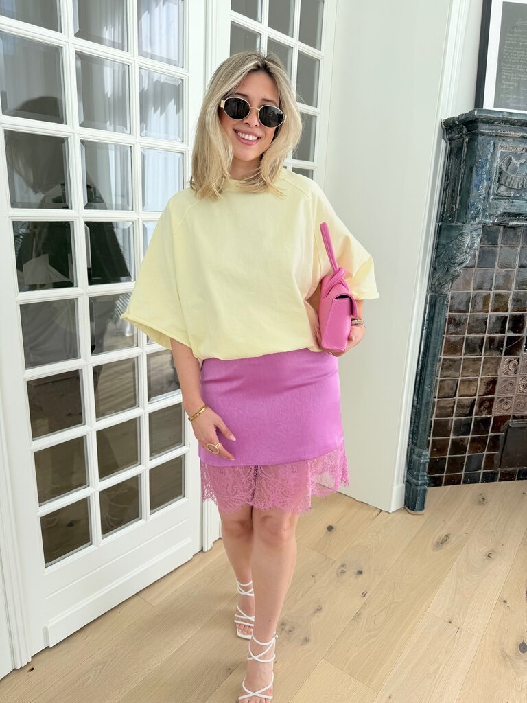 Sylvia skirt pink