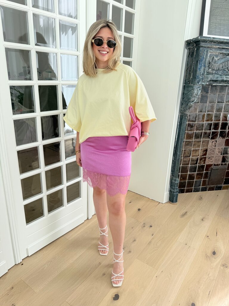 Sylvia skirt pink
