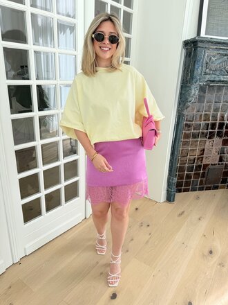 Sylvia skirt pink