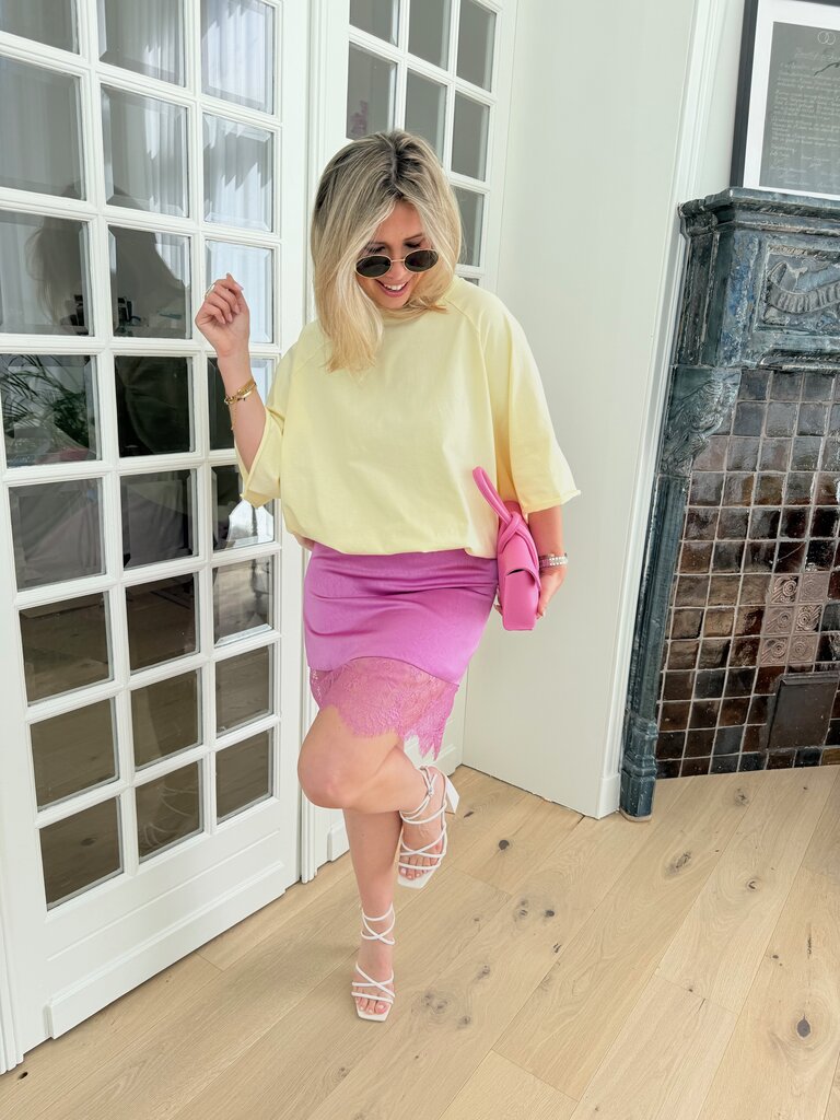 Sylvia skirt pink