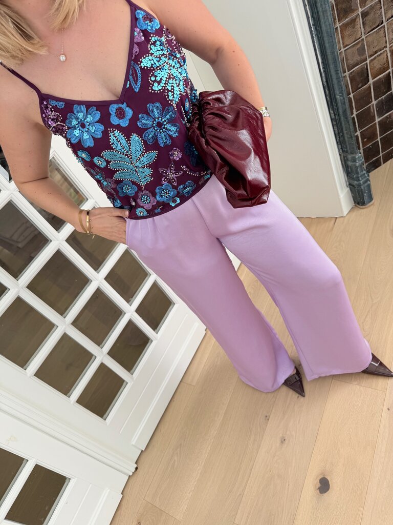 Romy sequin top