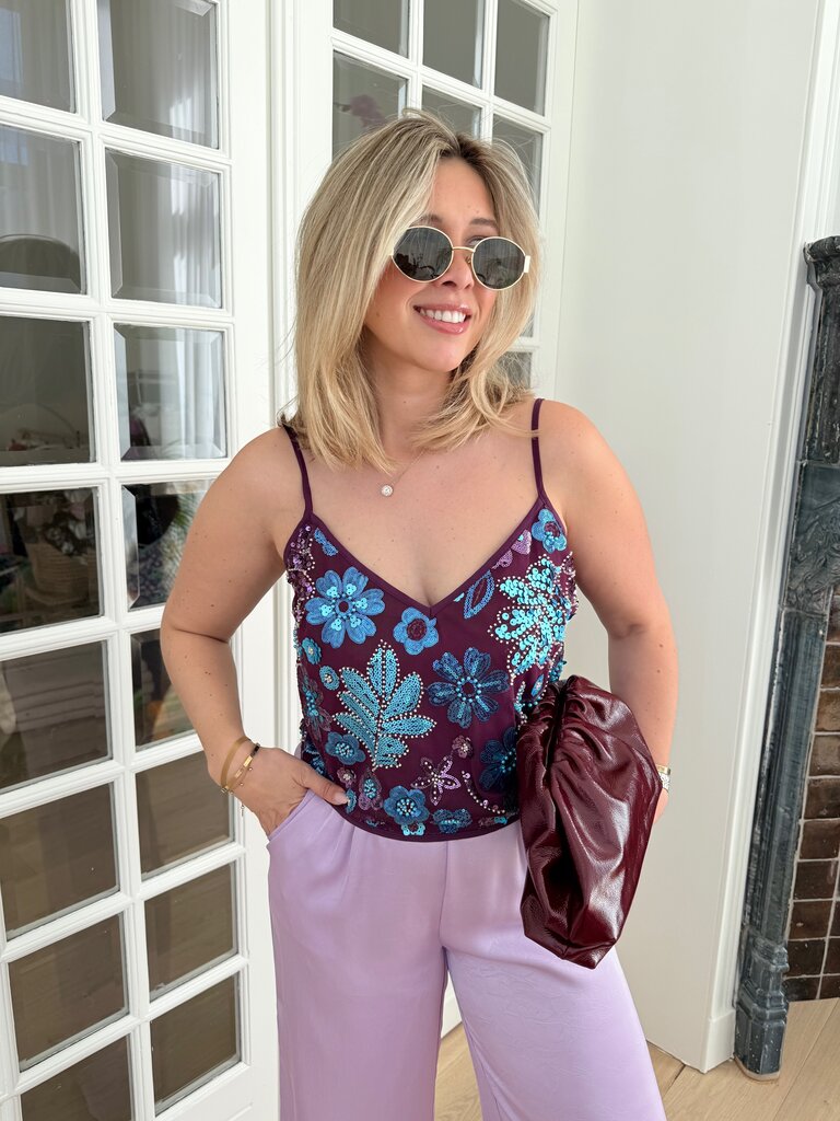 Romy sequin top