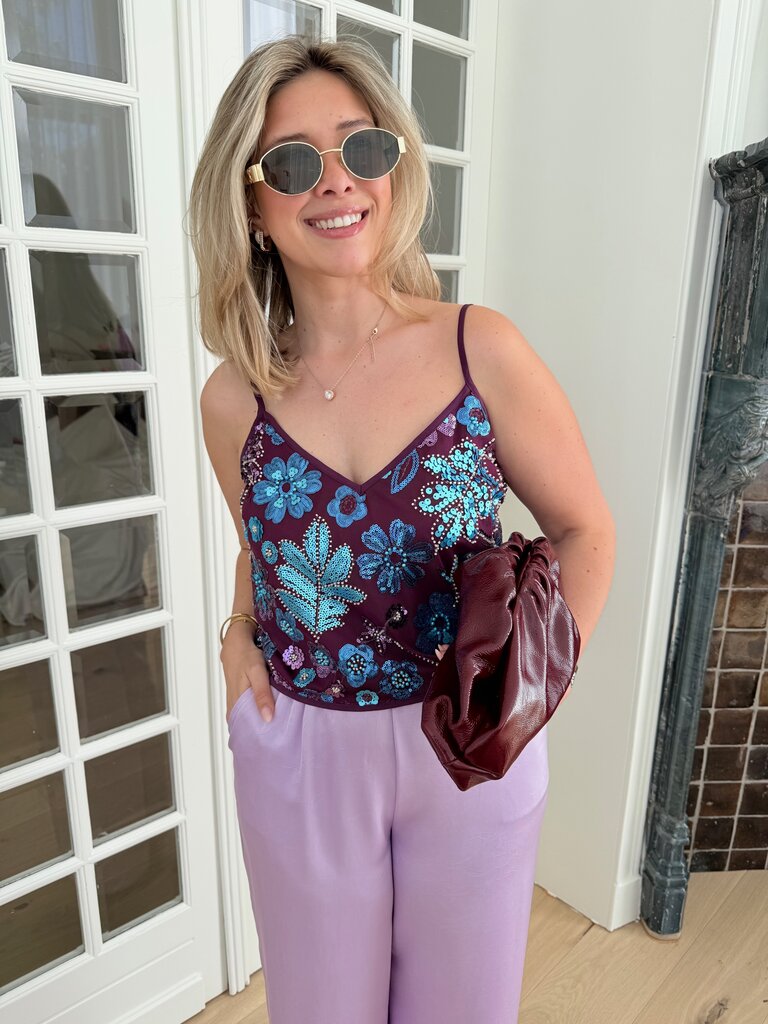 Romy sequin top