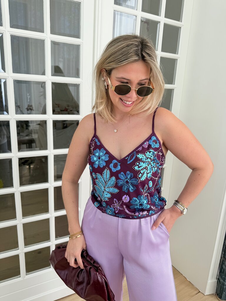 Romy sequin top