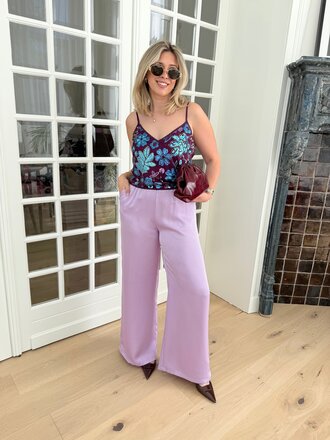 Wendy pantalon violet