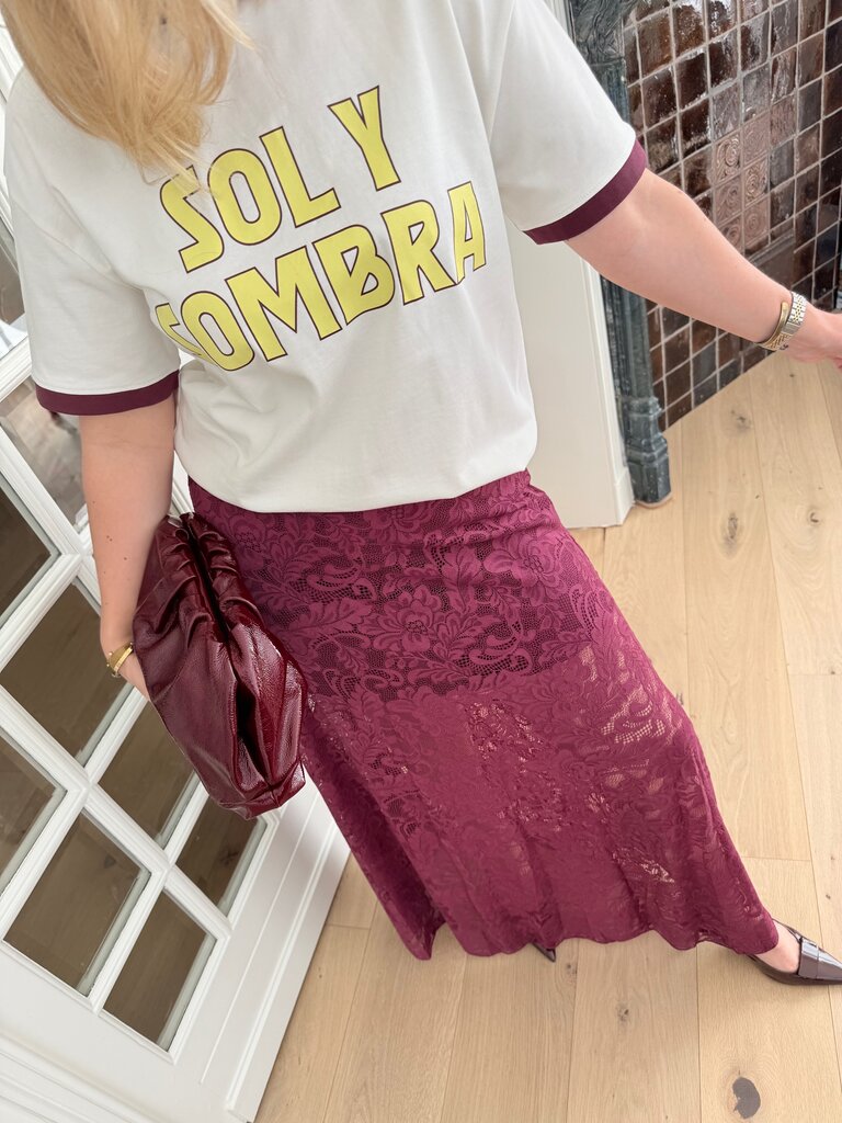 Jake skirt burgundy