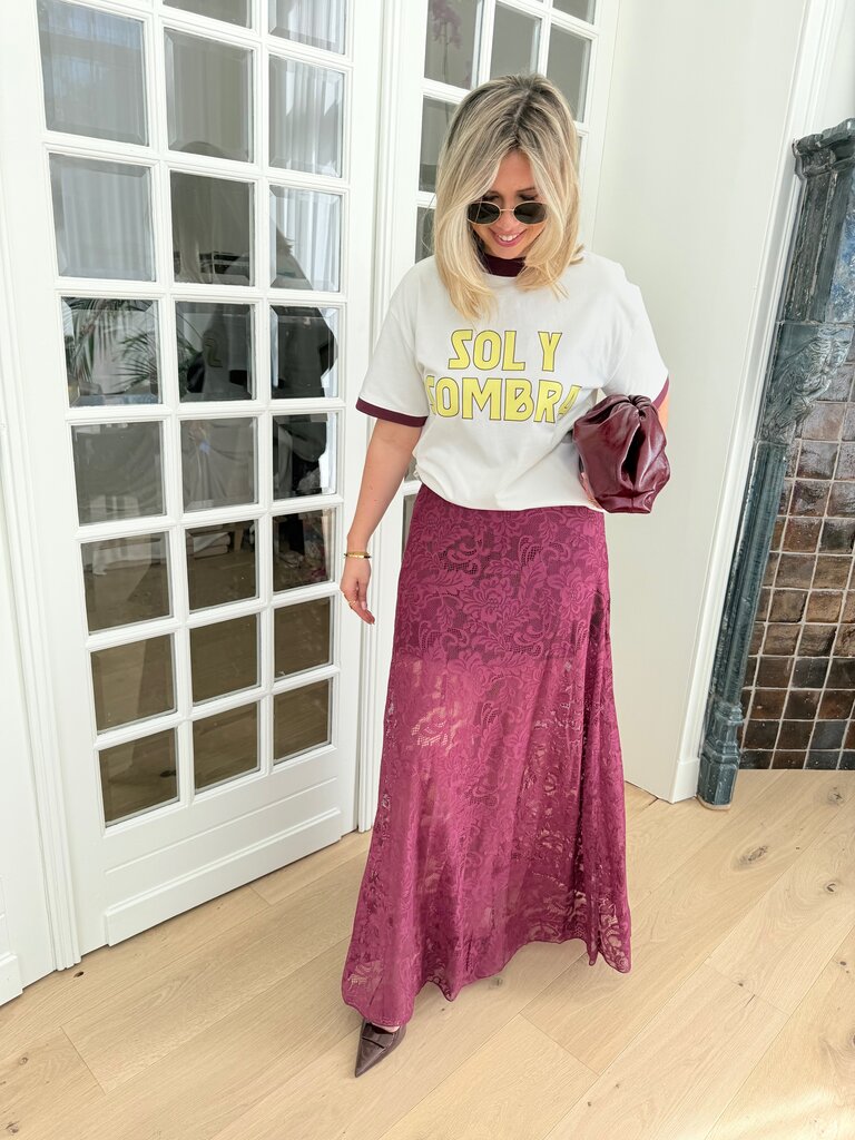 Jake skirt burgundy