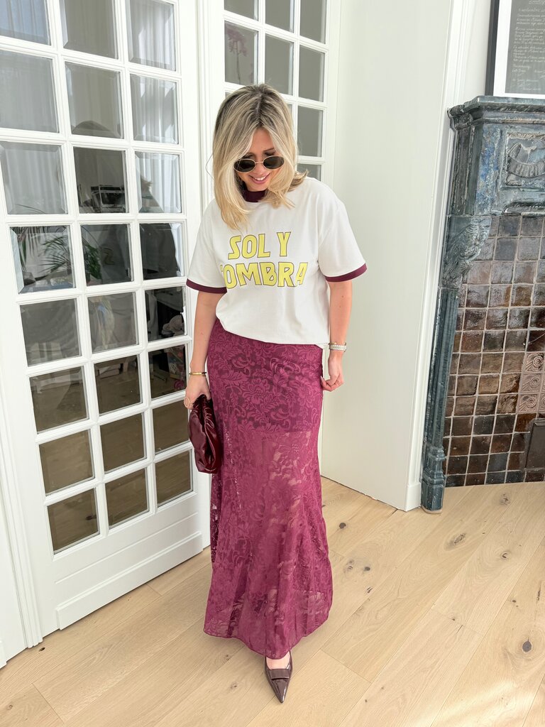 Jake skirt burgundy