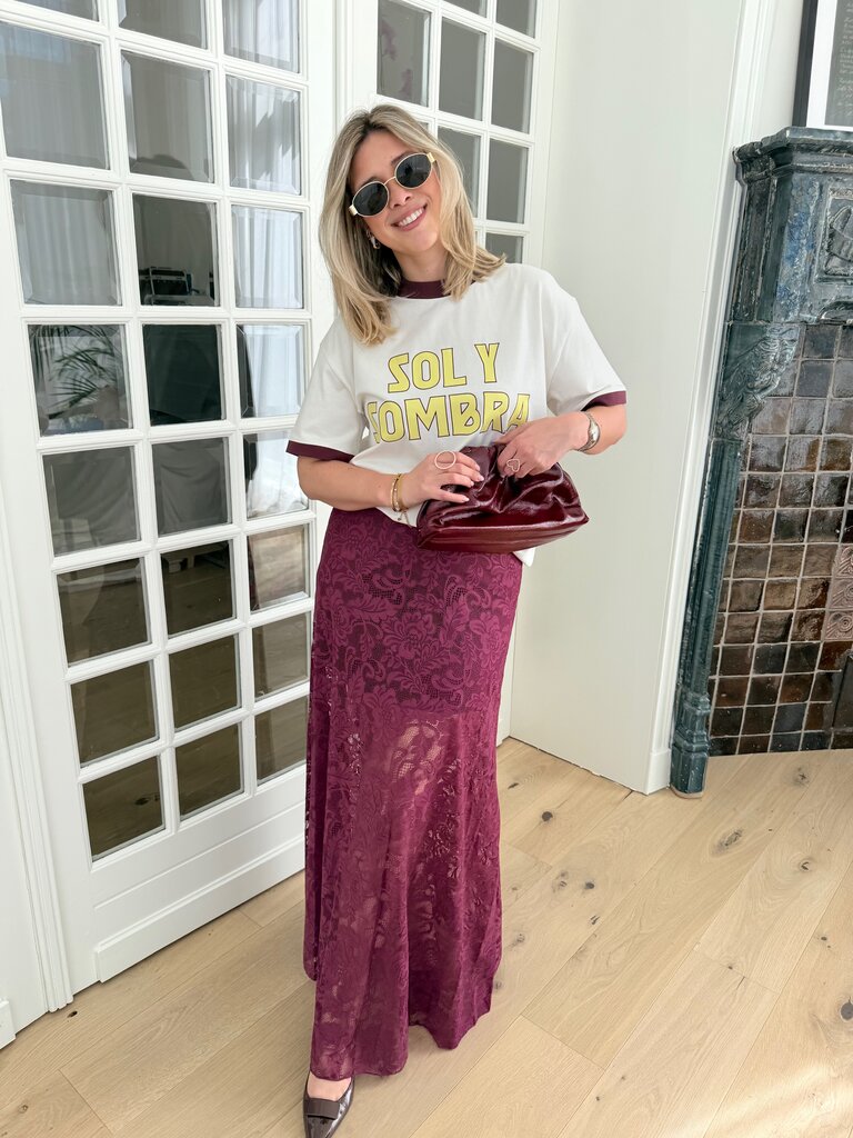 Jake skirt burgundy
