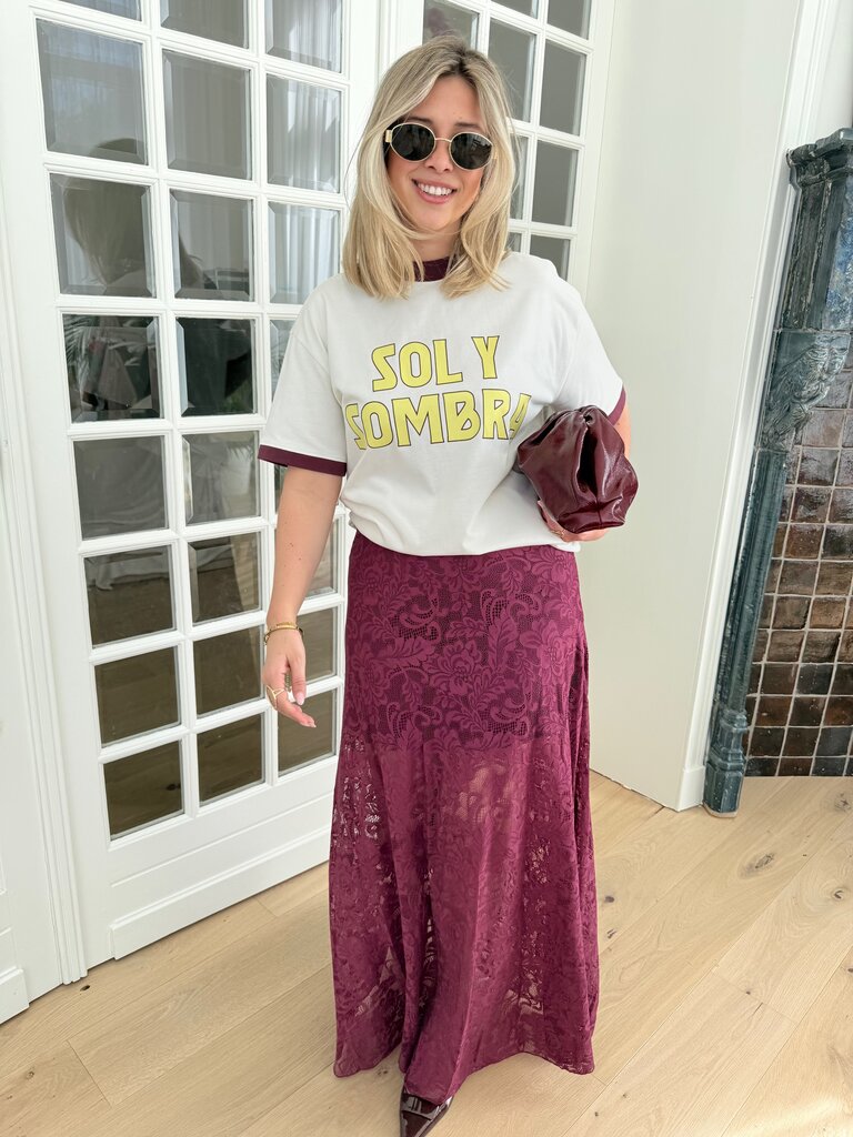 Jake skirt burgundy