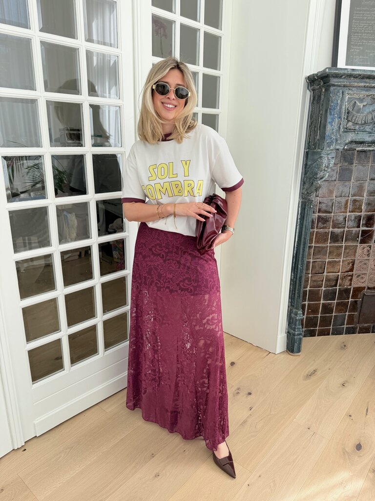 Jake skirt burgundy
