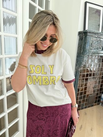 Sol y sombra t-shirt ecru