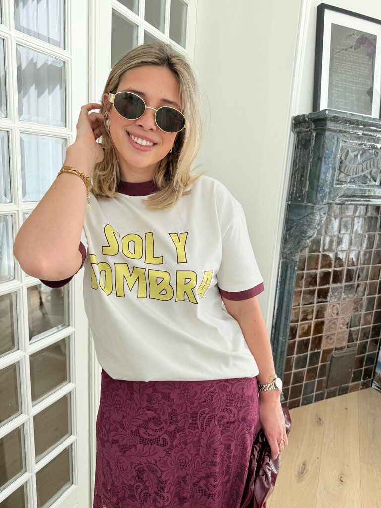 Sol y sombra t-shirt ecru