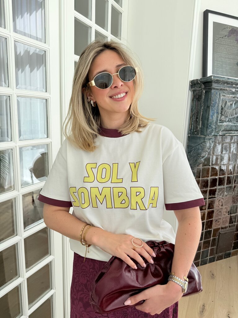 Sol y sombra t-shirt ecru