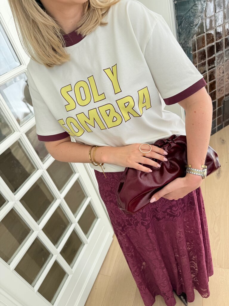 Sol y sombra t-shirt ecru