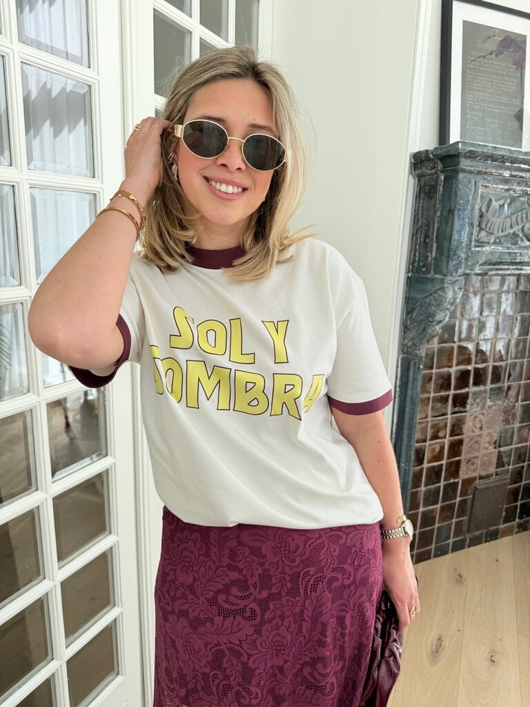 Sol y sombra t-shirt ecru