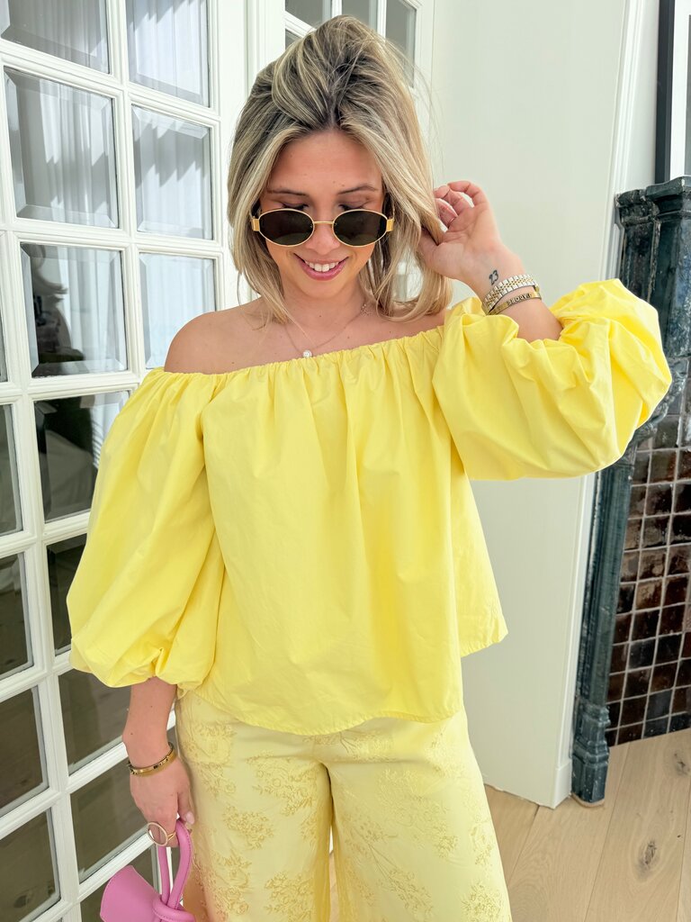 Lauren top yellow