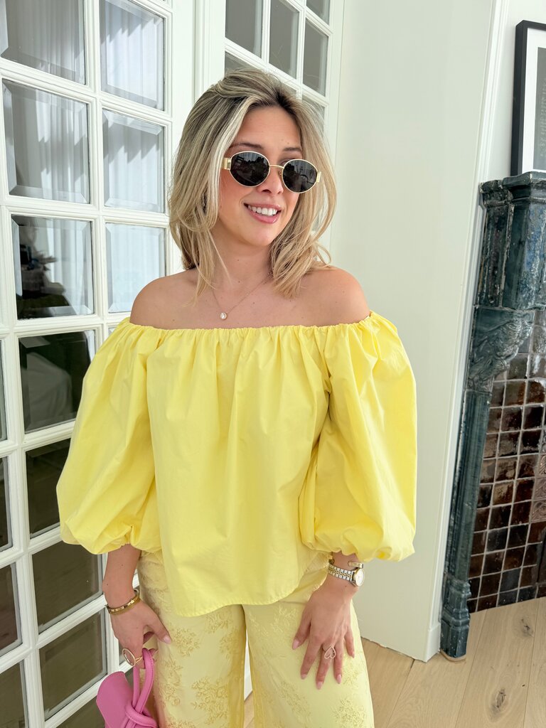 Lauren top yellow