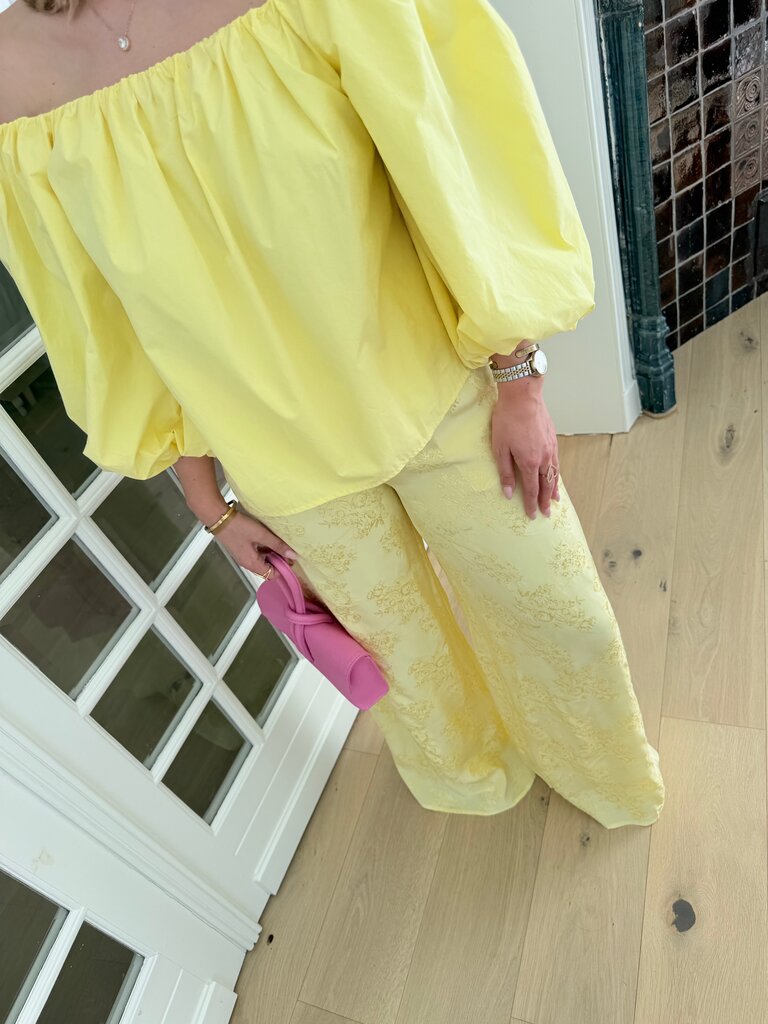 Lauren top yellow