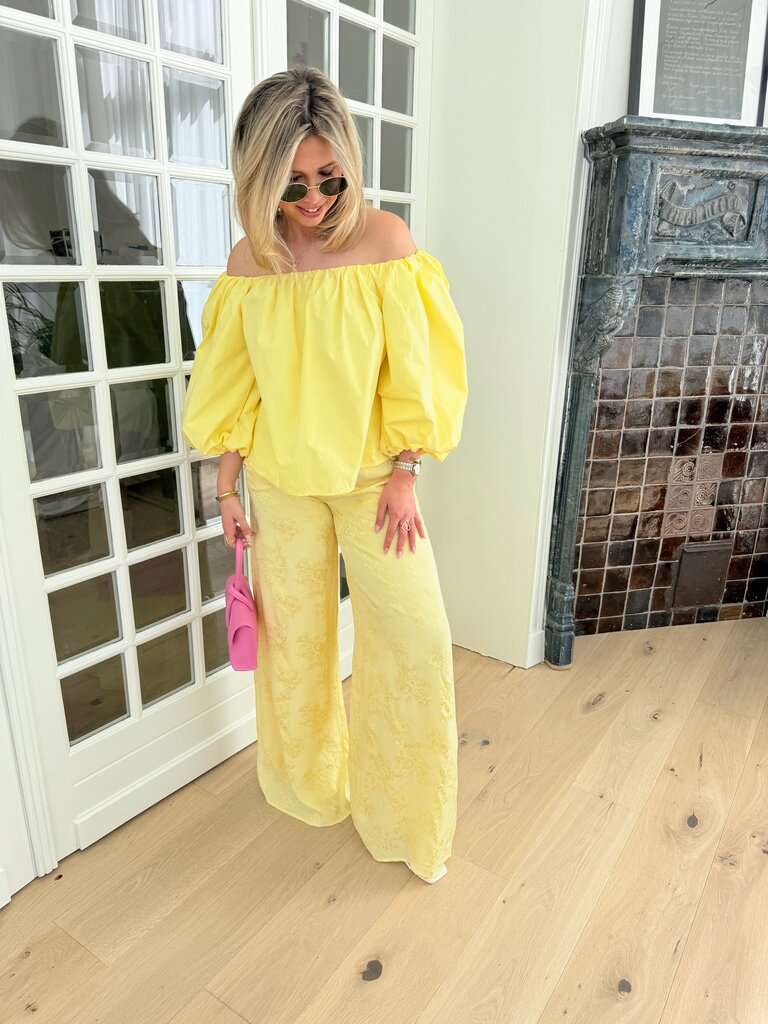 Lauren top yellow
