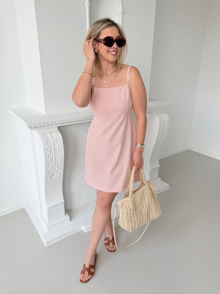 Dress merle pink