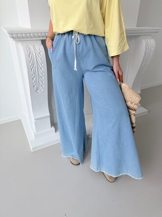 Yara pantalon blue