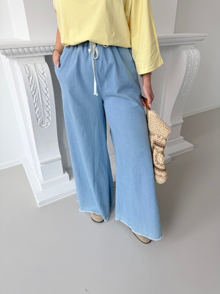 Yara pantalon blue
