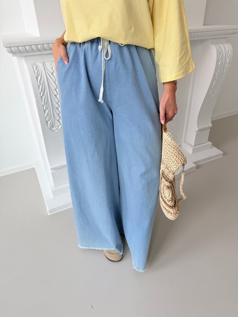 Yara pantalon blue