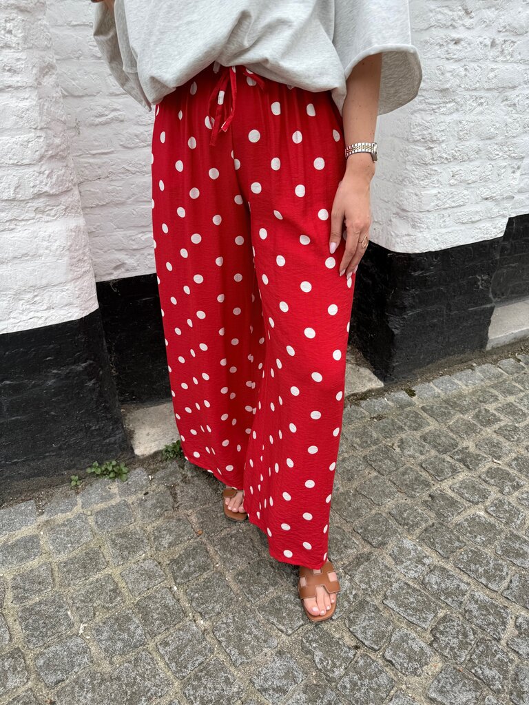 Lourdes pantalon red