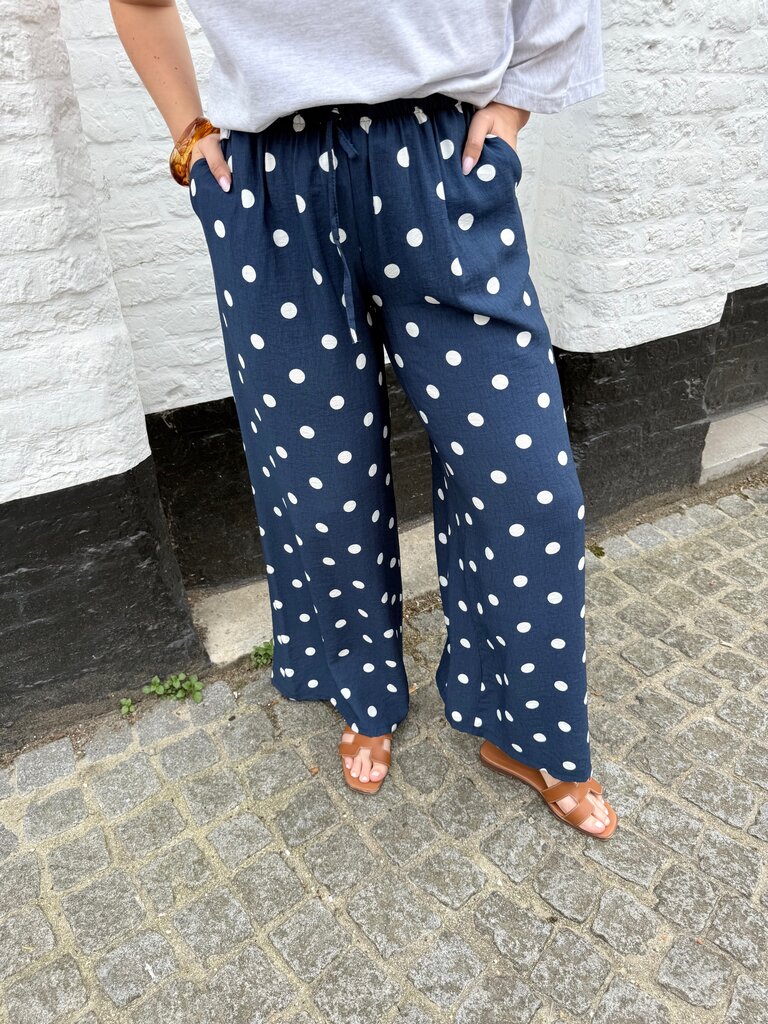 Lourdes pantalon navy