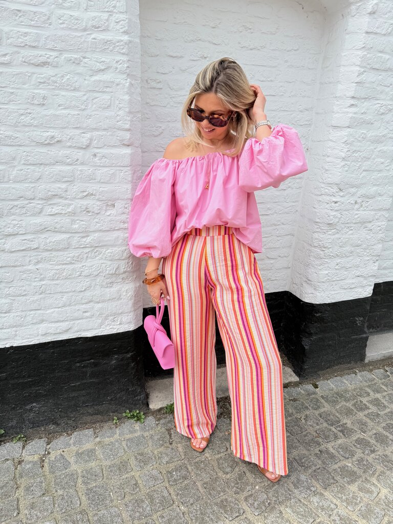 Filou striped pantalon