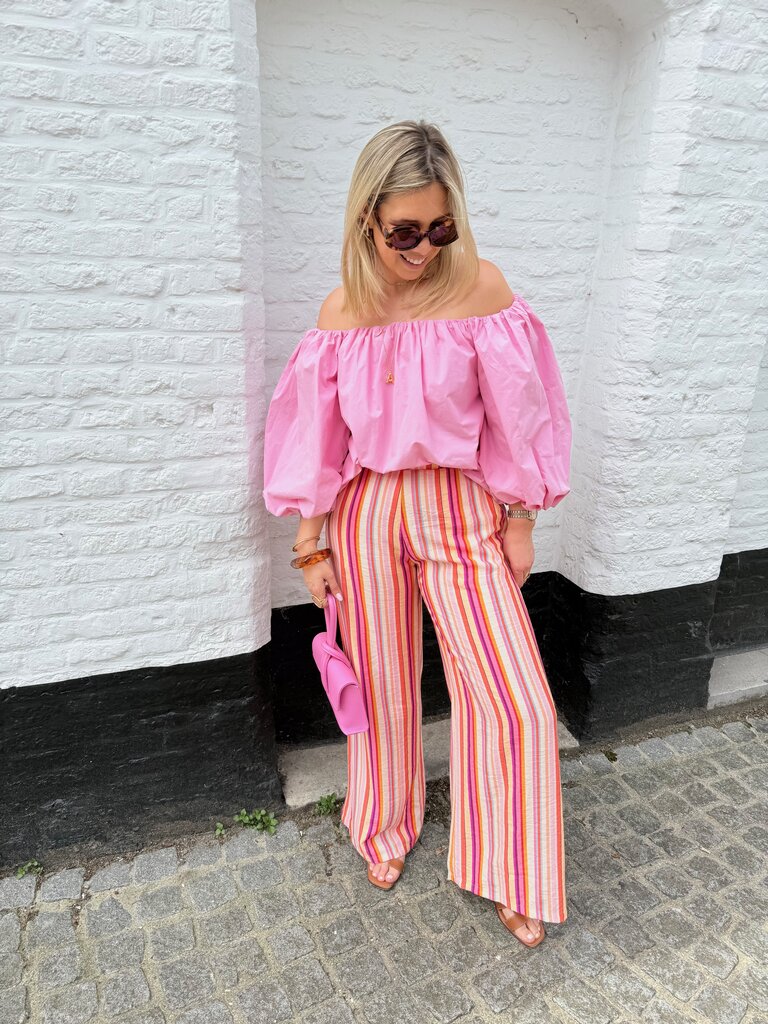 Filou striped pantalon