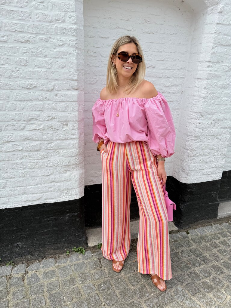 Filou striped pantalon
