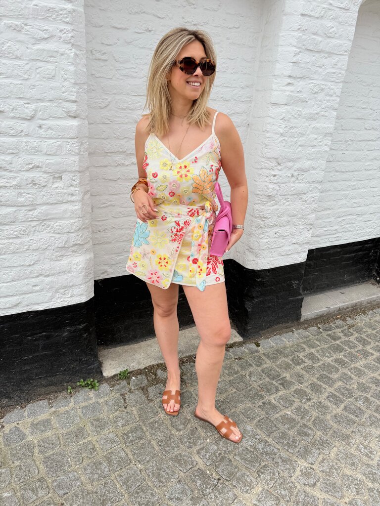 Romy sequin top multi