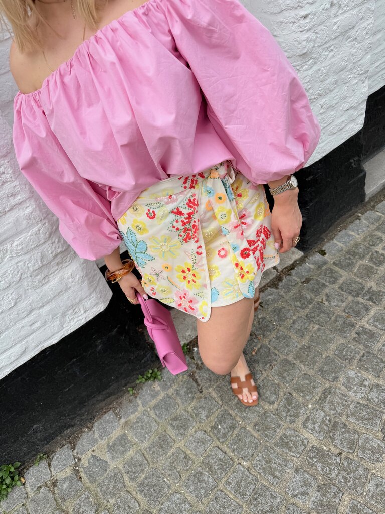 Romy sequin skirt multi
