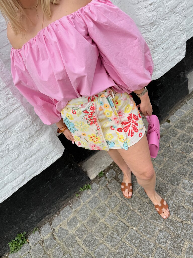 Romy sequin skirt multi