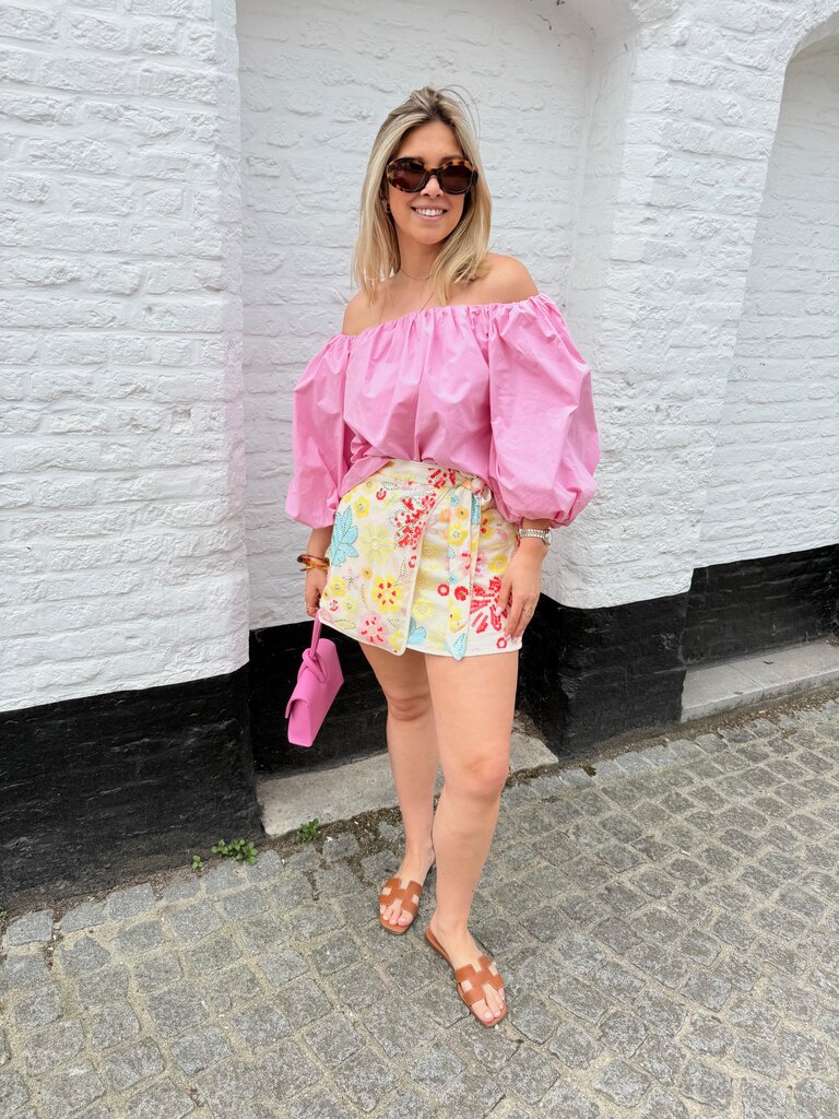 Romy sequin skirt multi