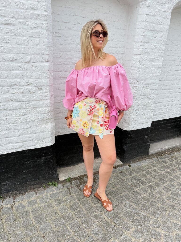 Romy sequin skirt multi