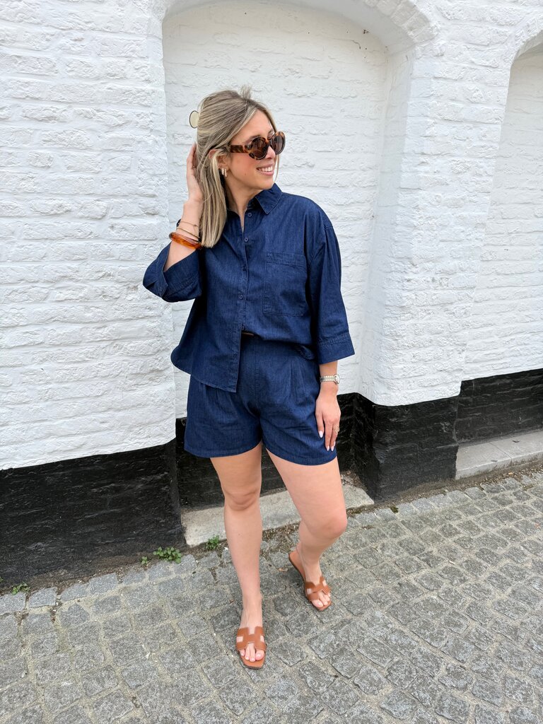 Debby shirt blue