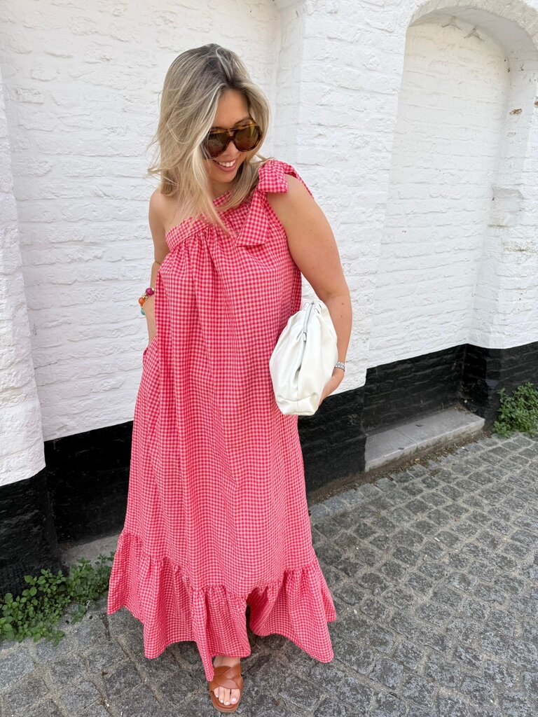 Vicky dress red