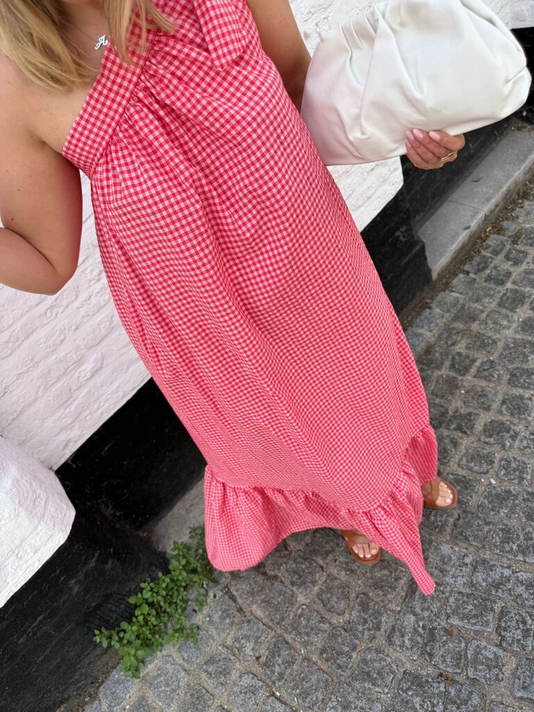Vicky dress red
