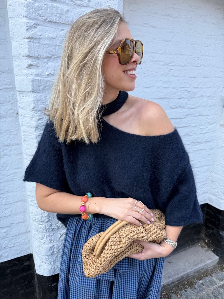 Lucy knit navy