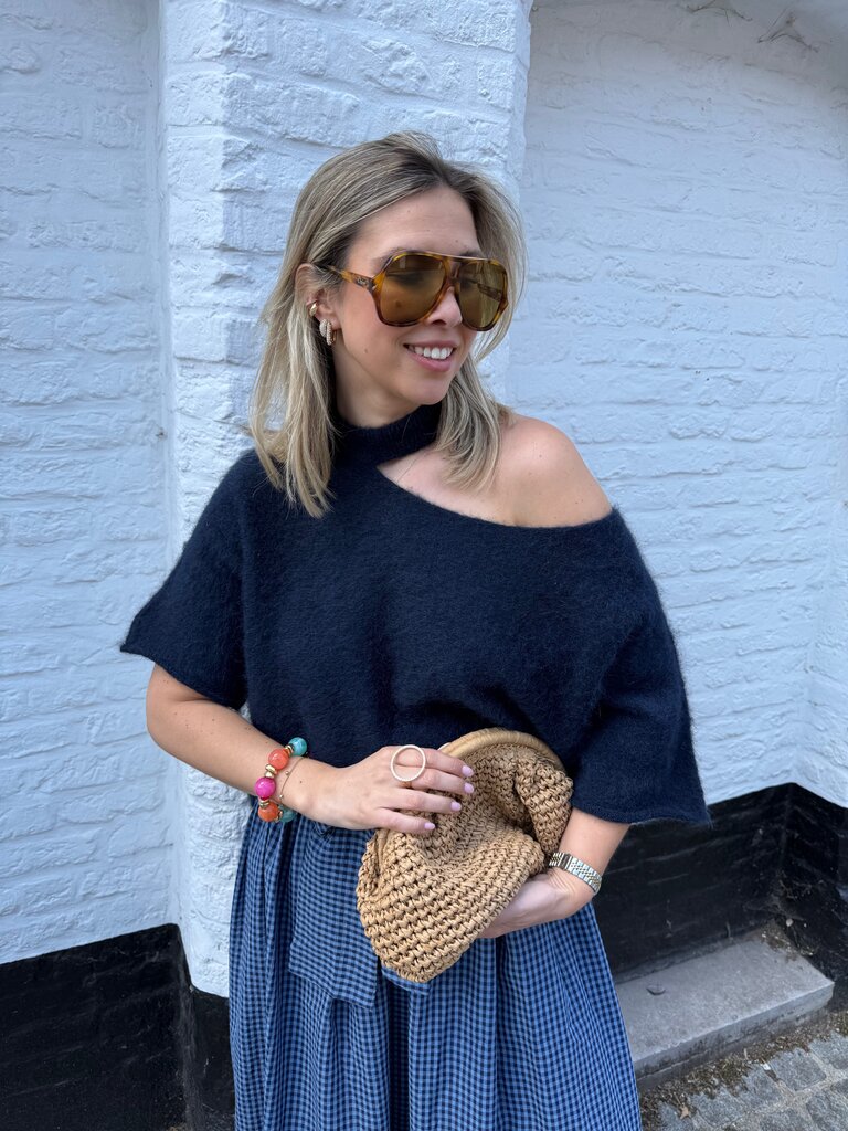 Lucy knit navy