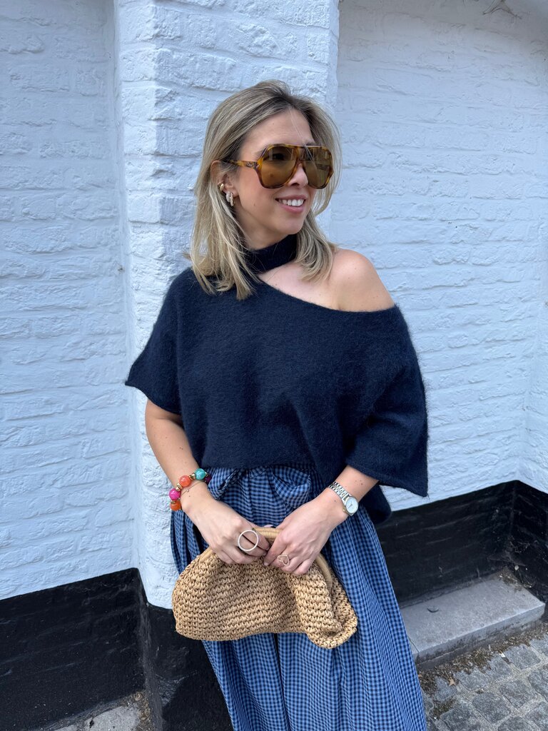 Lucy knit navy