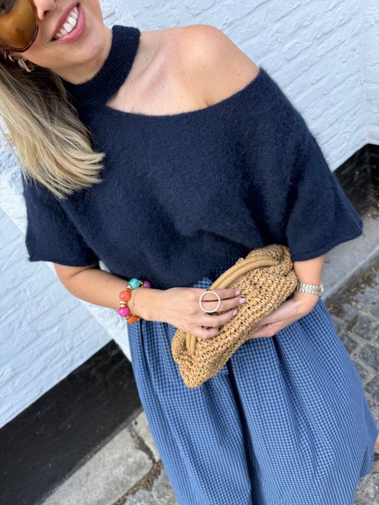 Lucy knit navy