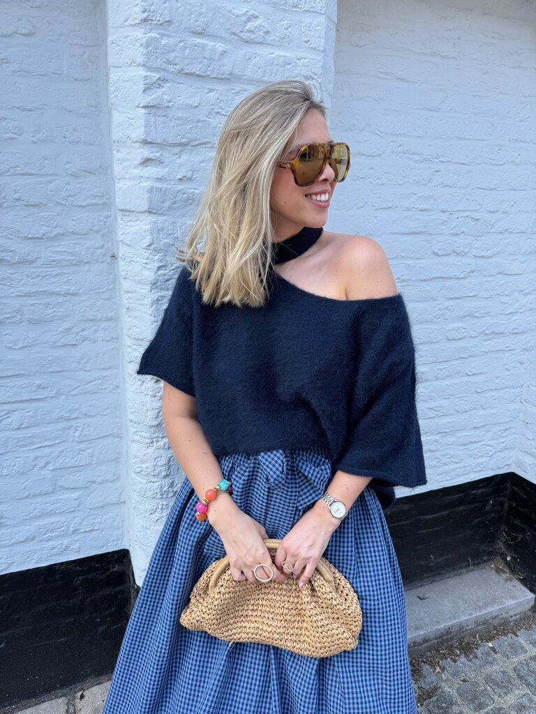 Lucy knit navy