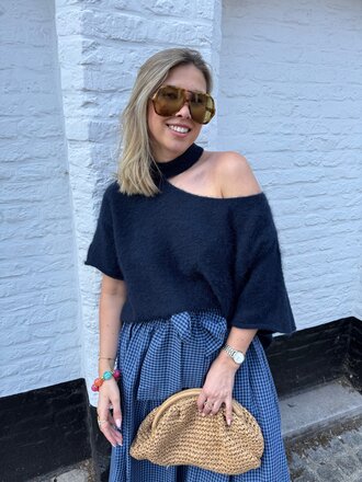 Lucy knit navy