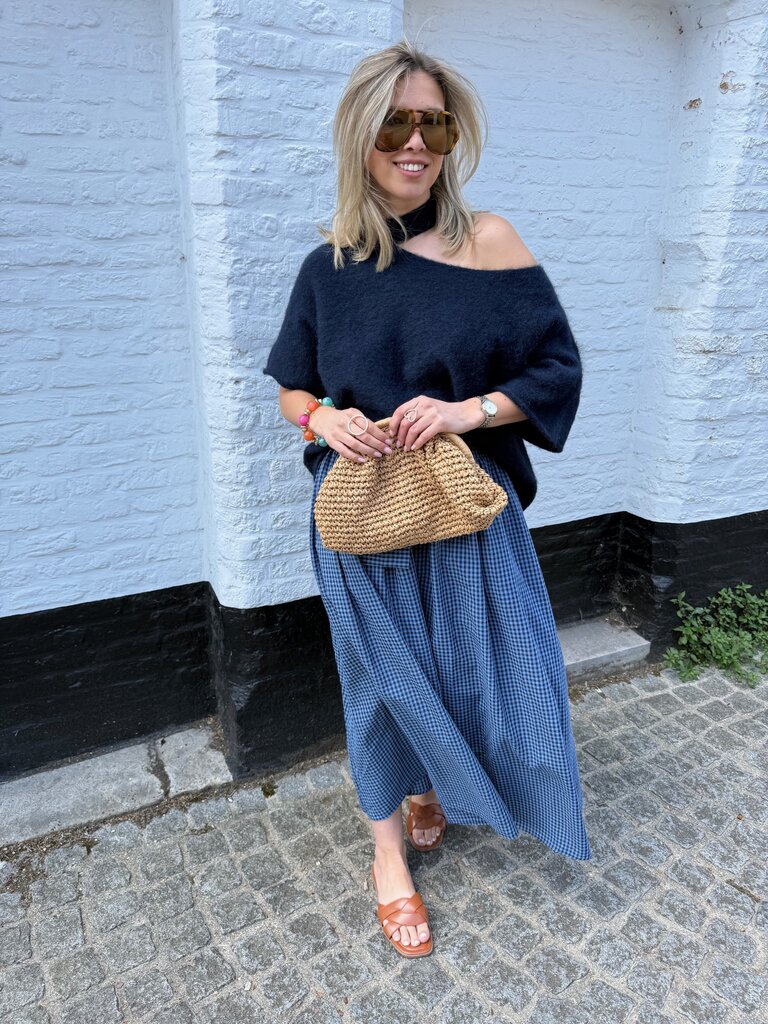Lucy knit navy