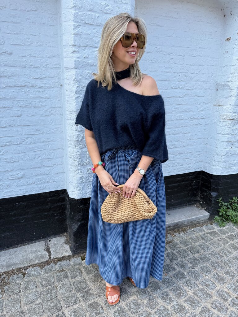 Lucy knit navy